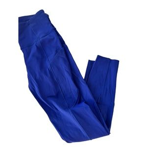 Lululemon Blue Fast & Free Leggings